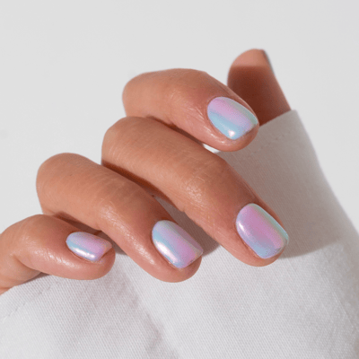 unghie pastello glazed